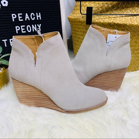 yimina wedge bootie